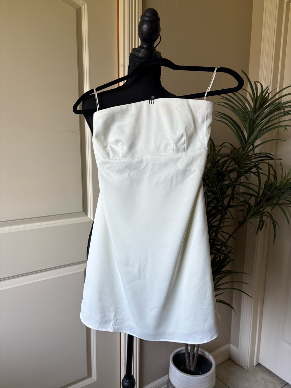 NWT Urban Outfitters White Strapless Mini Dress XS